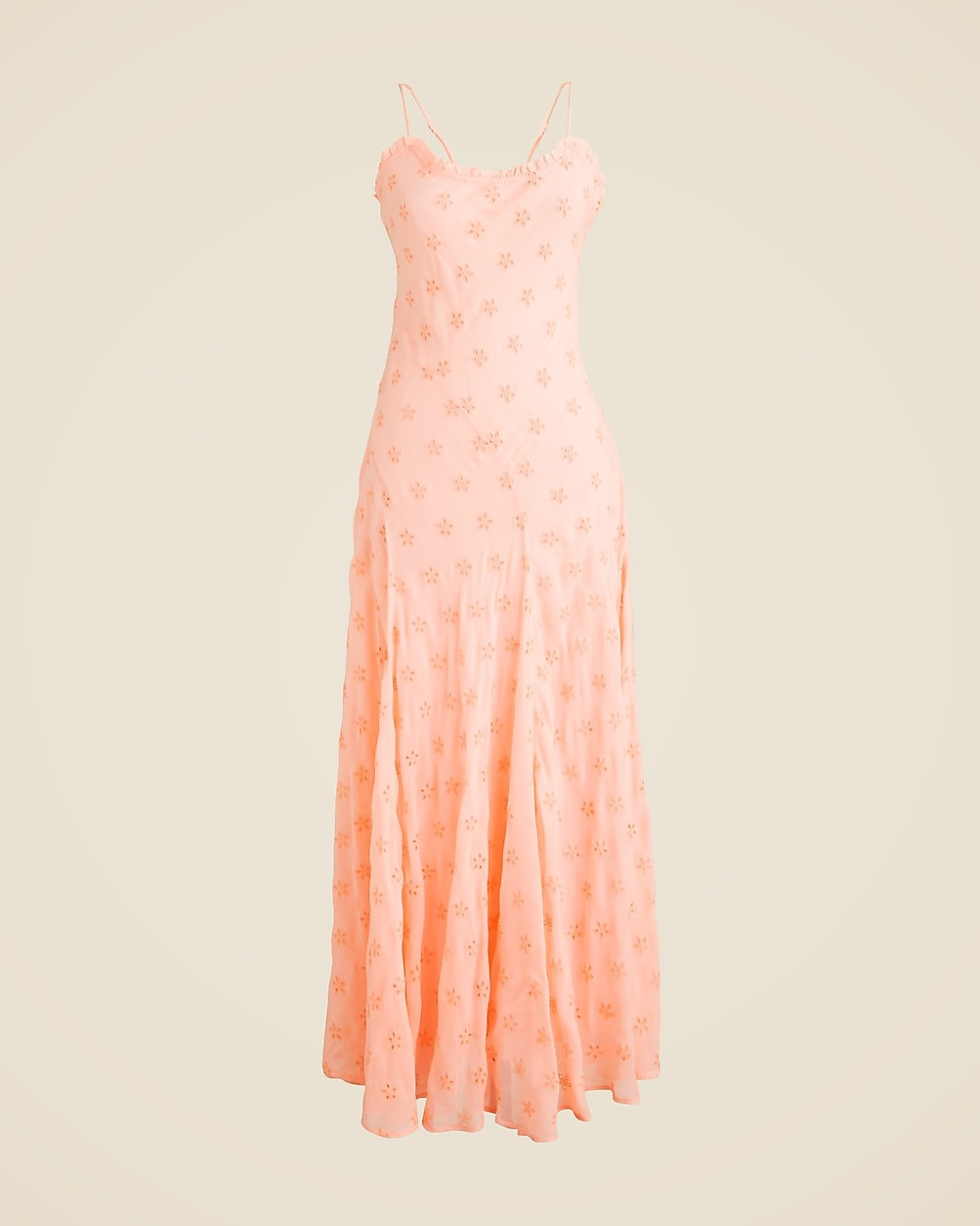 Eyelet maxi slip dress | J. Crew US