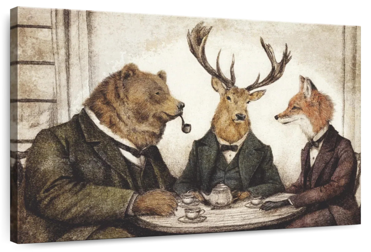 Trinx Animal Tea Time II | Wayfair | Wayfair North America