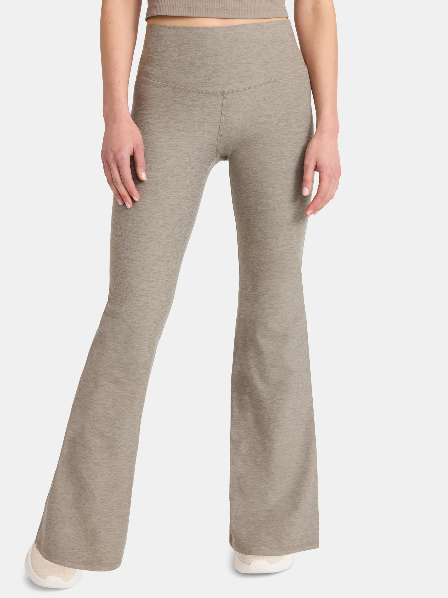 Athletic Works Women's and Women's Plus ButterCore Flare Pants, Sizes XS-4X | Walmart (US)