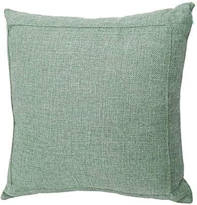 Jepeak Burlap Linen Throw Pillow Cover Cushion Case, Farmhouse Modern Decorative Solid Square Thi... | Amazon (US)