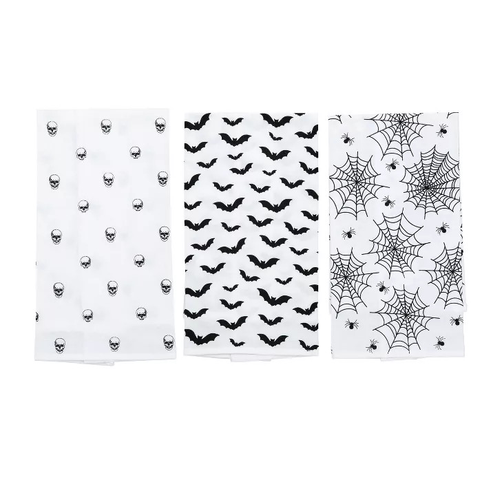 C&F Home Monster Mash II Kitchen Flour Sack Dishtowel Set of 3 | Target