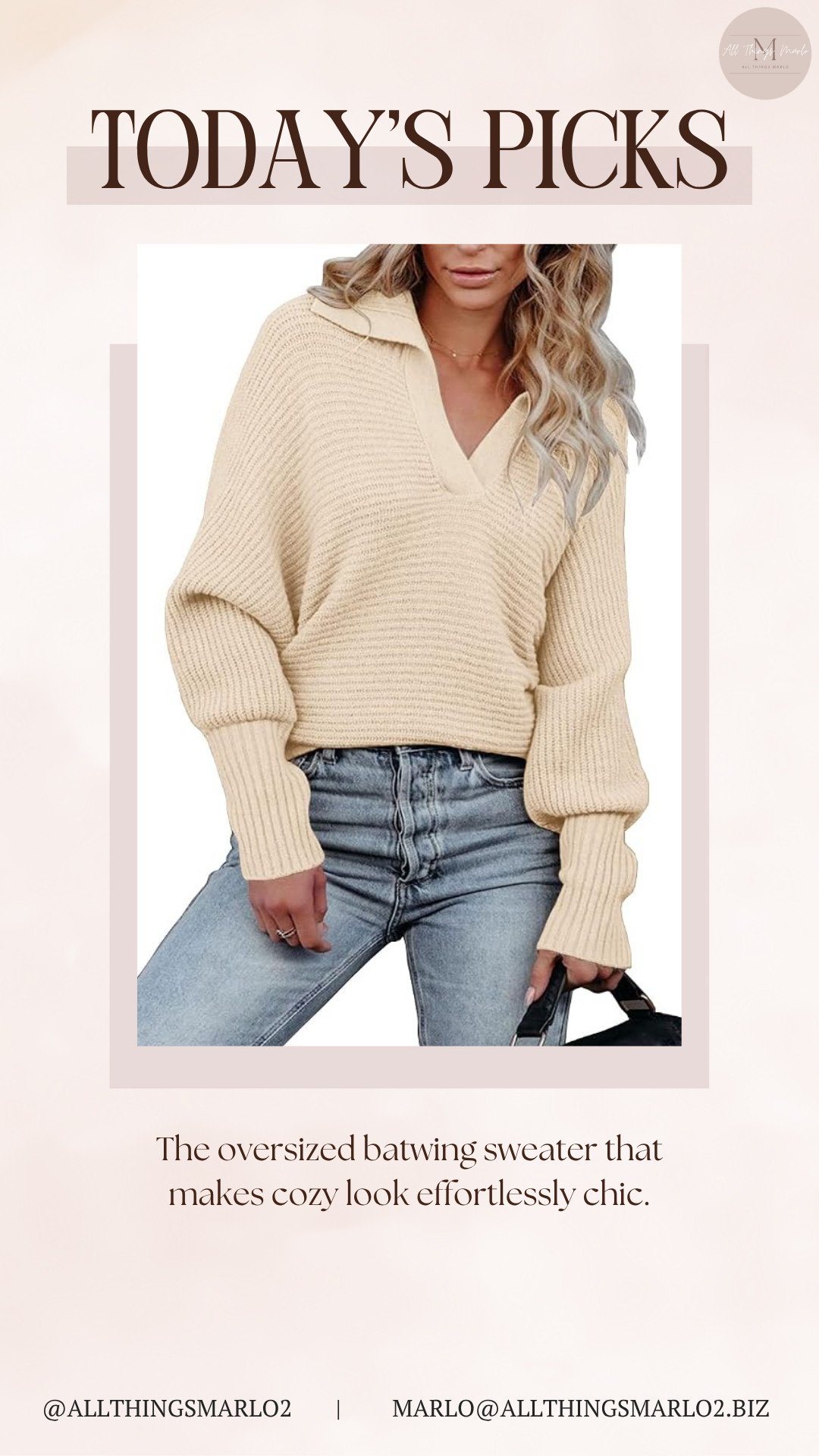 The oversized batwing sweater that makes cozy look effortlessly chic. 

 #LTKSeasonal #LTKWorkwear #LTKTravel
