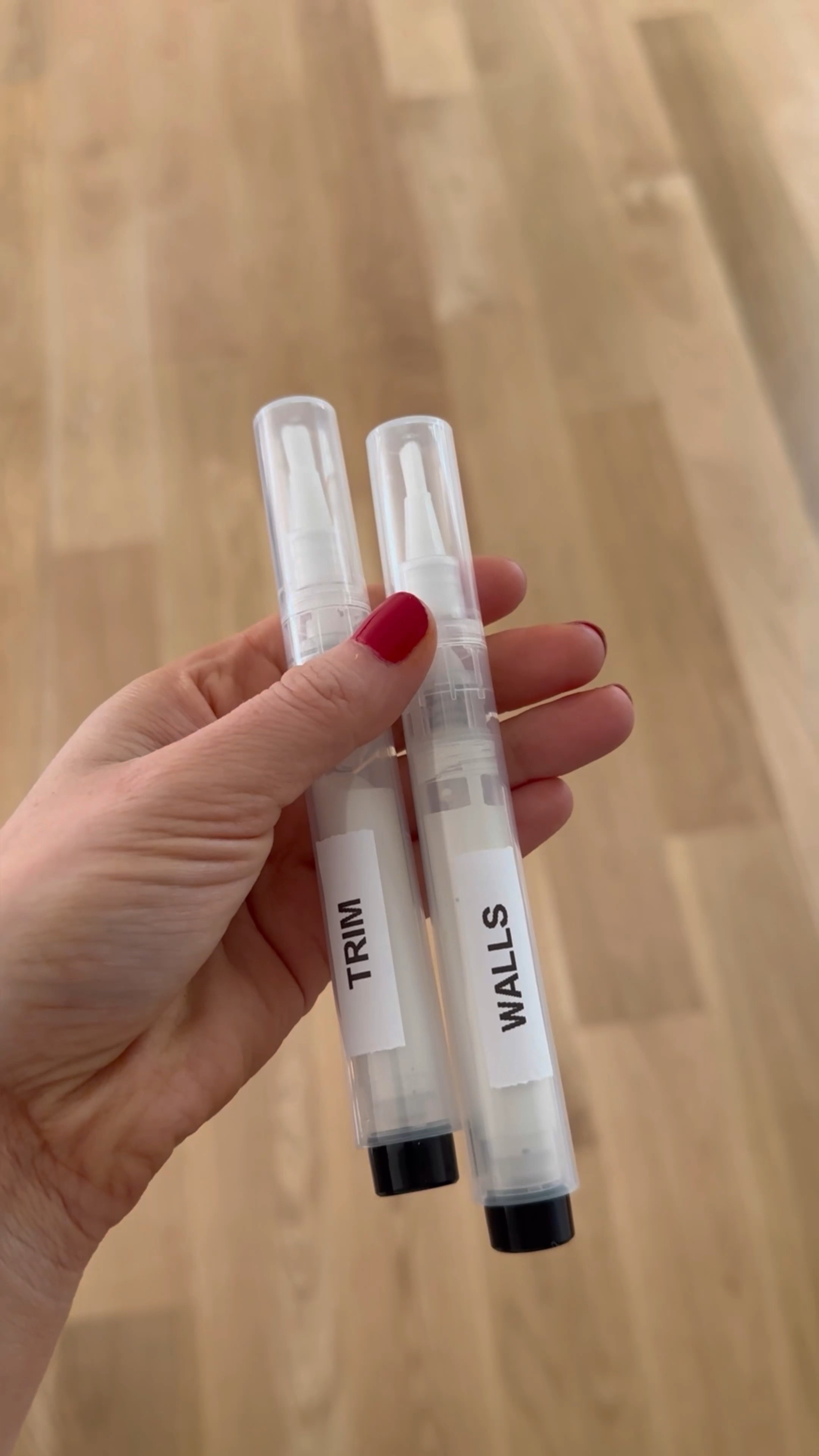 Mission: paint touch-ups without a mess & the husb, complete! 💪🏼 Have you seen these reusable paint pens? Simply correct little dings and wear with minimal clean up. Say goodbye to wasting brushes and big paint cans with this affordable @amazonhome find. Head to my @shop.ltk profile or the link in bio to shop!
•
•
•
#homehacks #homehack #painthacks #diyhome #diyhacks #diyhack #diyhomeprojects #diyhomeimprovement #amazonhomefinds #amazonfinds #lifehacks #lifehack #whitepaint 

#LTKsalealert #LTKunder50 #LTKhome
