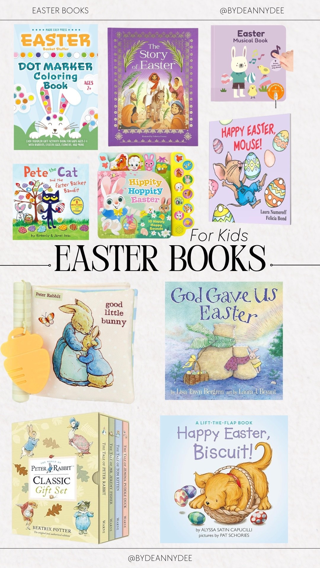 Easter Books For Kids

#LTKSeasonal #LTKHome #LTKKids