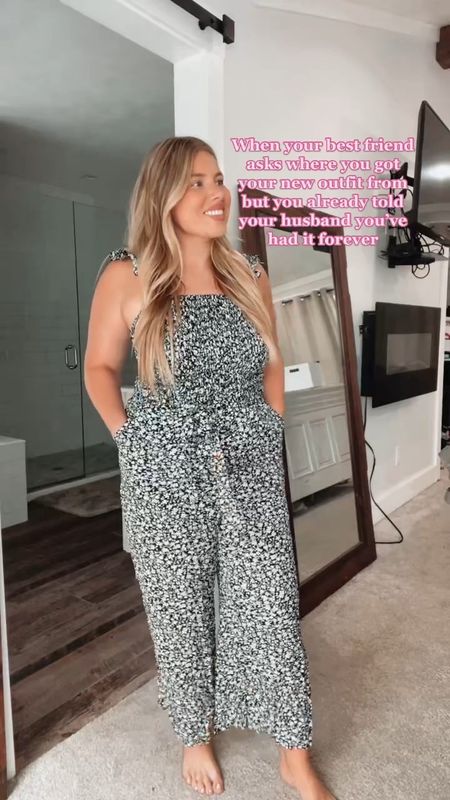 Amazon spring one piece outfit - linked similar styles below 🤩

Women’s fashion, spring fashion, spring outfit, women’s jumpsuit, spring look idea, mom fashion, spring brunch outfit, spring date night look, dinner date outfit, womens sandals, heels, spring shoes, summer fashion, summer outfits, beach vacation dinner 

#LTKSeasonal #LTKfindsunder50 #LTKstyletip