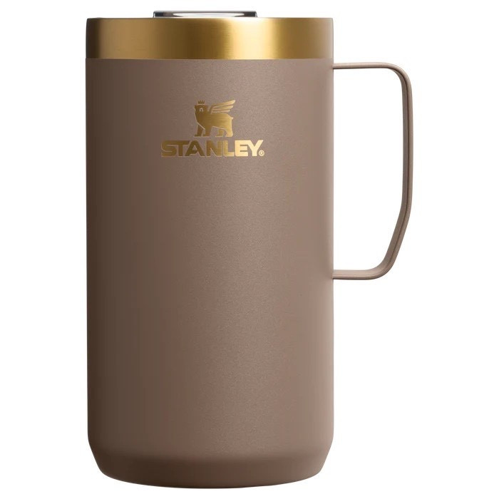 Keep drinks hot for hours in espresso gold color mug 

#LTKcanada