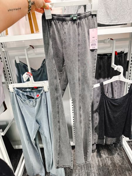 Target high waisted flare leggings! These are washed and super stretchy. Perfect for lounging around in! 

Loungewear 
Lounge pants 
Leggings 

#LTKstyletip #LTKfindsunder50 #LTKplussize