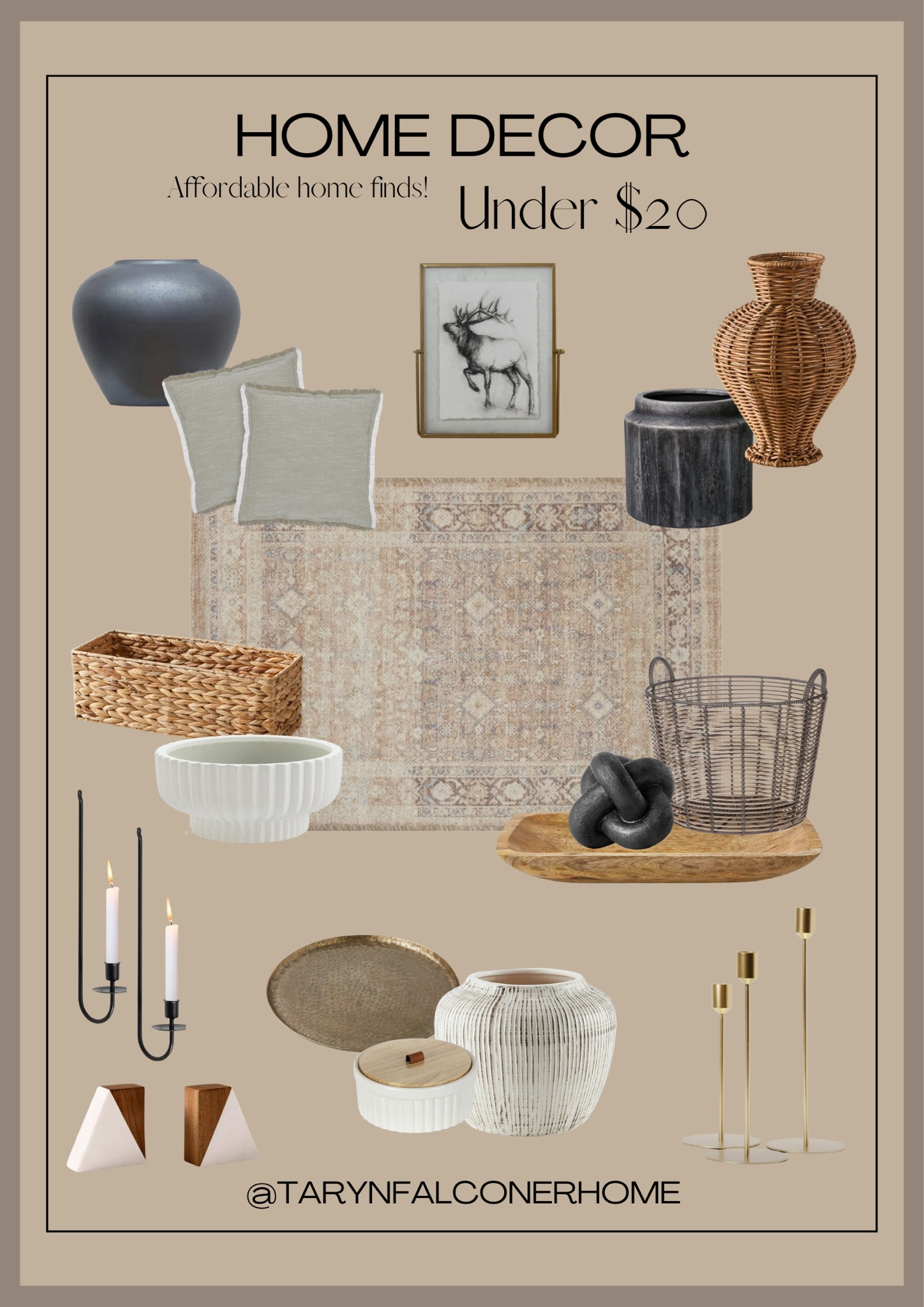 Budget friendly home decor pieces under $20! 

#homedecor #neutralfinds #affordable #decor #warmneutrals #neutralhome #modernorganic #earthyneutrals #budgetfriendly 

#LTKcasa

#LTKHome #LTKSaleAlert #LTKFindsUnder50