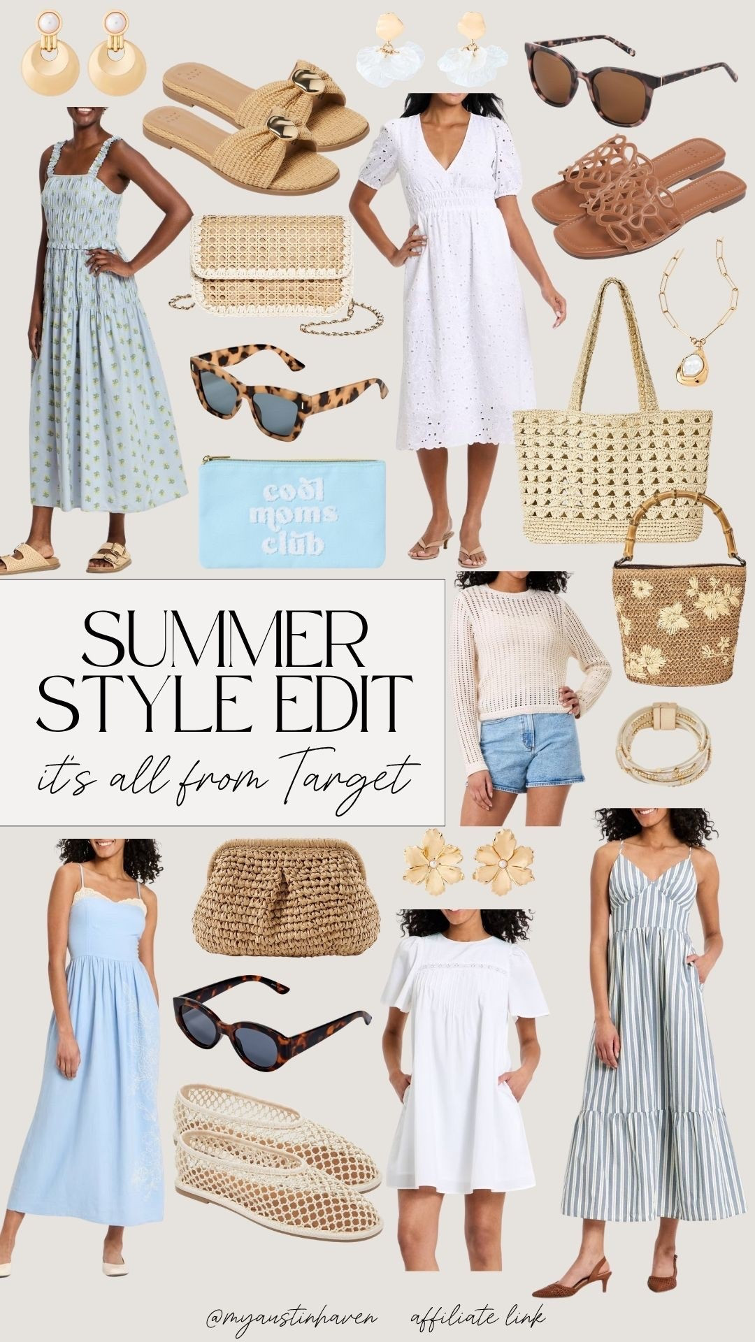 @Target  new spring and summer fashion arrivals #TargetPartner 

Easy dresses, woven accessories and everyday pieces that feel effortless but still put together. Perfect for warm weather outfits, vacations and casual days. ☀️

#Target

Target new arrivals, target summer style, target dresses, casual summer outfits, woven accessories, affordable fashion finds, vacation outfit ideas, spring summer style, everyday outfit inspo, target fashion finds, neutral summer outfits, warm weather looks. 

 

#LTKmomlife #LTKootd #LTKgrwm