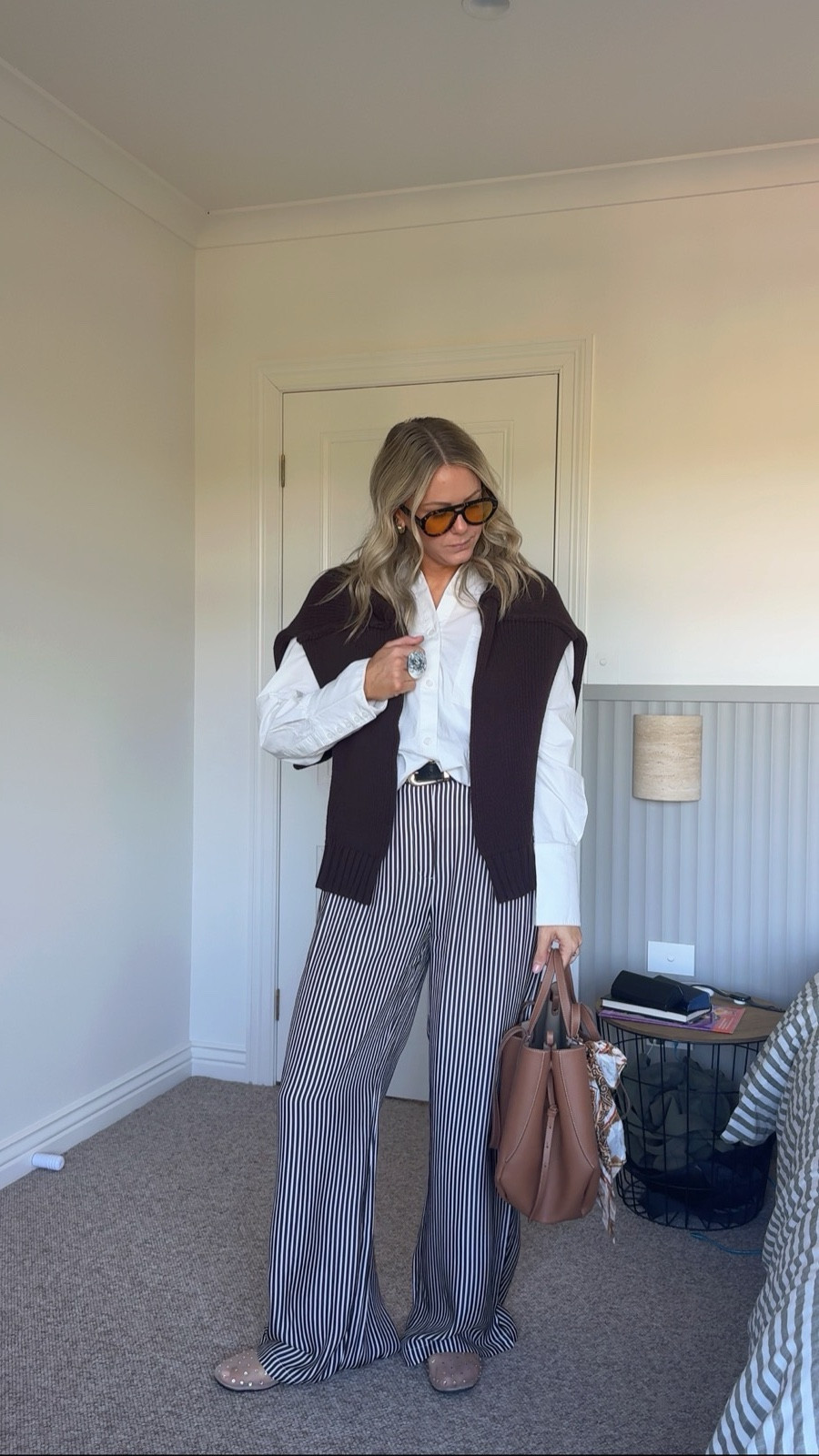 Pants and a shirt for work, but make it fabulous 💁🏼‍♀️ I’m in a 10 in the pants and a 14 in the shirt (size up for an oversized look!). 

#LTKworkwear #LTKaustralia #LTKspring