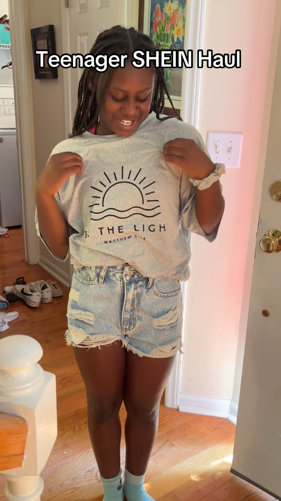 Teenage SHEIN haul! Cute outfits at a great price!!! Graphic tees, bodysuits, jean shorts, and a workout shirt! 

#LTKFamily #LTKFindsUnder50 #LTKKids