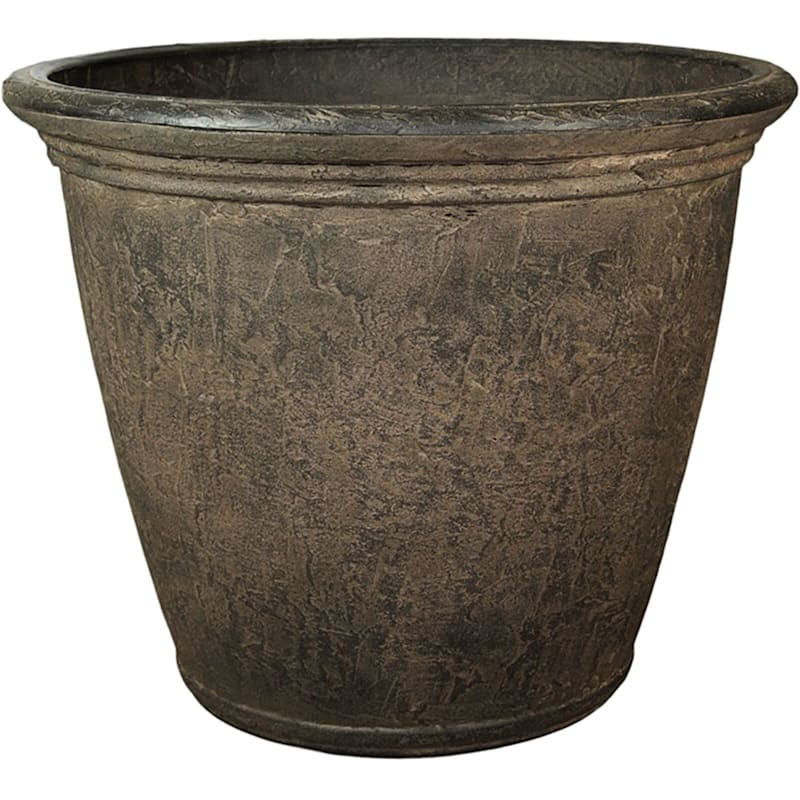 Kiri Sable Decorative Planter, 16" | At Home