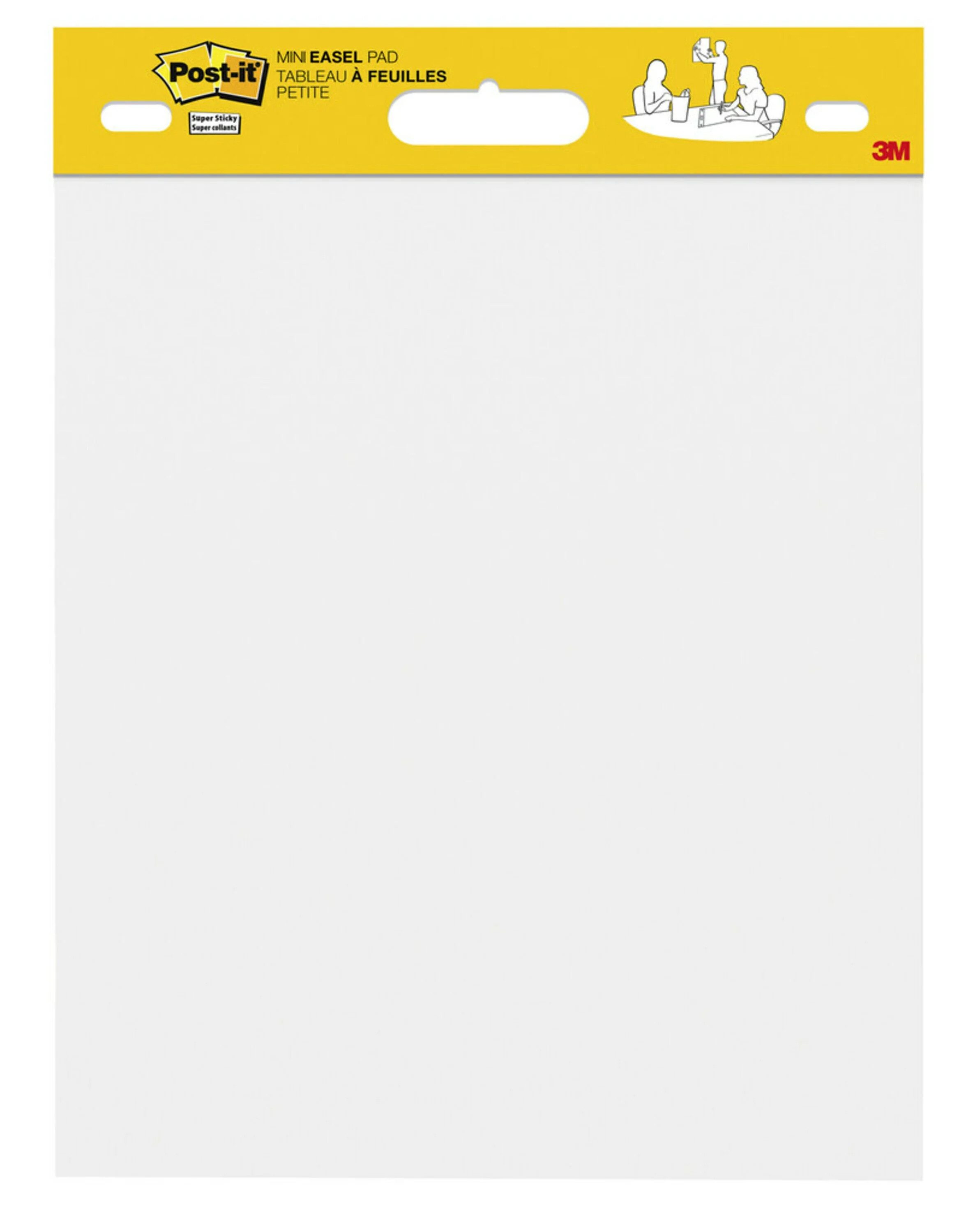 Post-it Super Sticky Mini Easel Pad, 15" x 18", White, 1 Pad | Walmart (US)