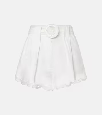 High-Rise Shorts aus Leinen | Mytheresa (DACH)