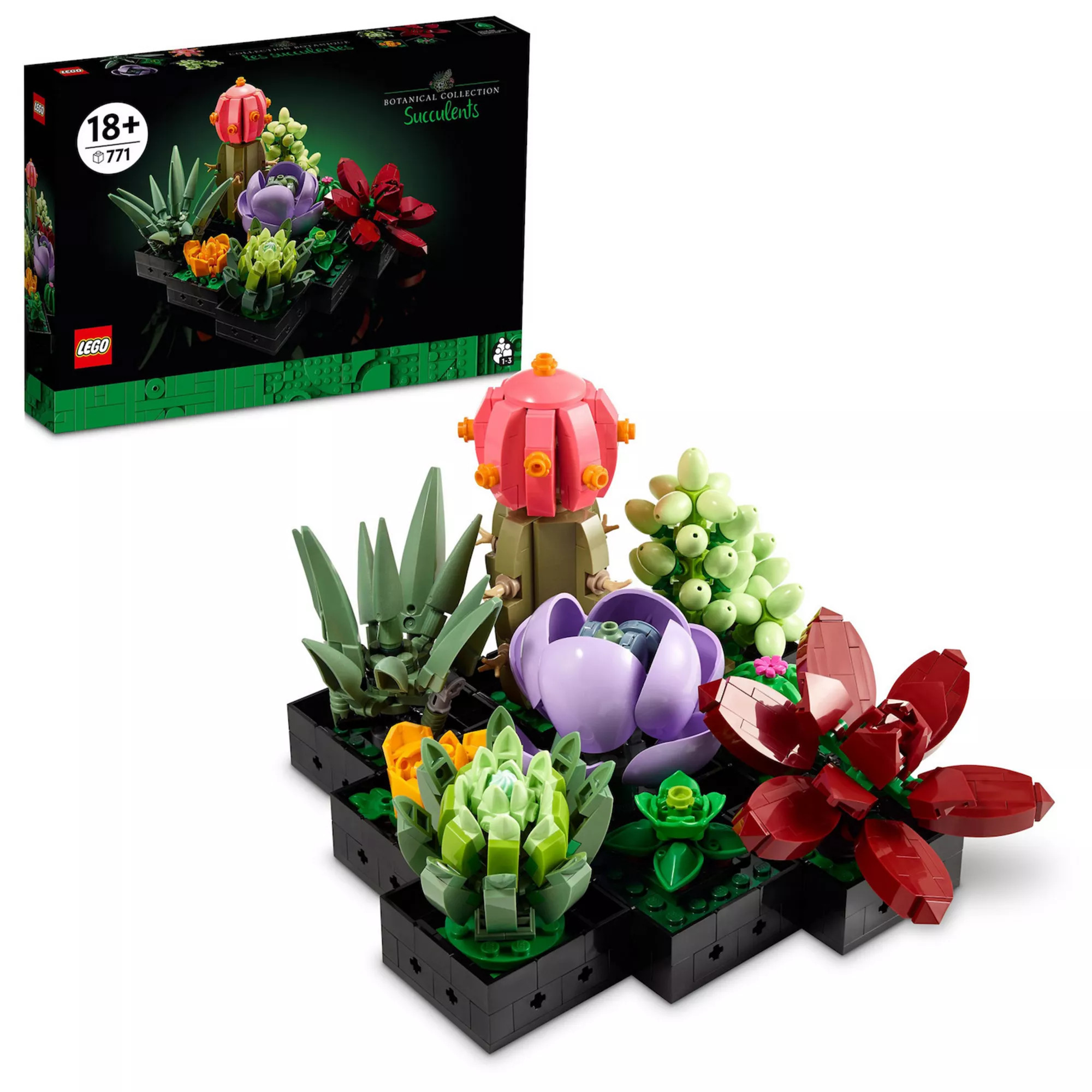LEGO Succulents 10309 Plant Decor Building Kit (771 Pieces) | Kohl's