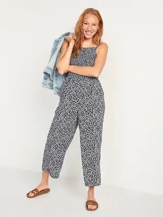 Smocked Cami Jumpsuit for Women | Old Navy (US)