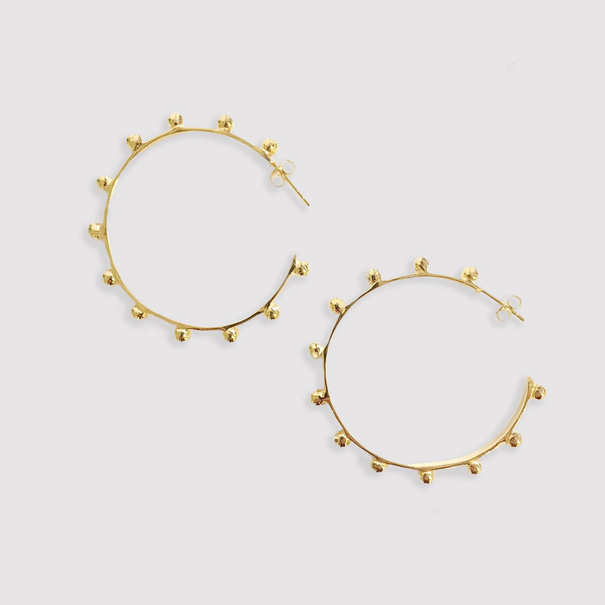 Carter Hoops Large | Addison Weeks Jewelry
