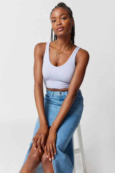 Out From Under Drew Seamless Ribbed Bra Top | Urban Outfitters (US and RoW)