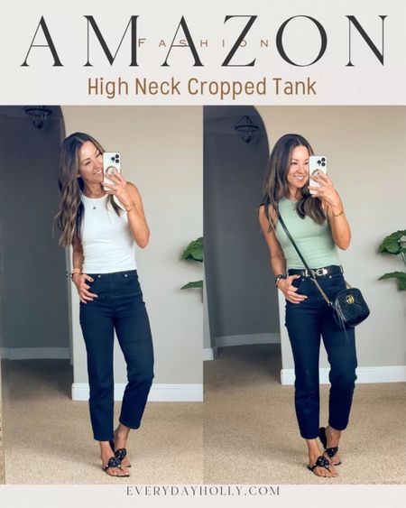 Everyday Outfit Idea

I am wearing size S white and sage tank top, straight ankle jeans 0 short - TTS!

Spring outfit  Spring fashion  Everyday outfit  Casual outfit  Jeans  Tank top  Accessories  Sandals  Purse  EverydayHolly

#LTKover40 #LTKSeasonal #LTKstyletip