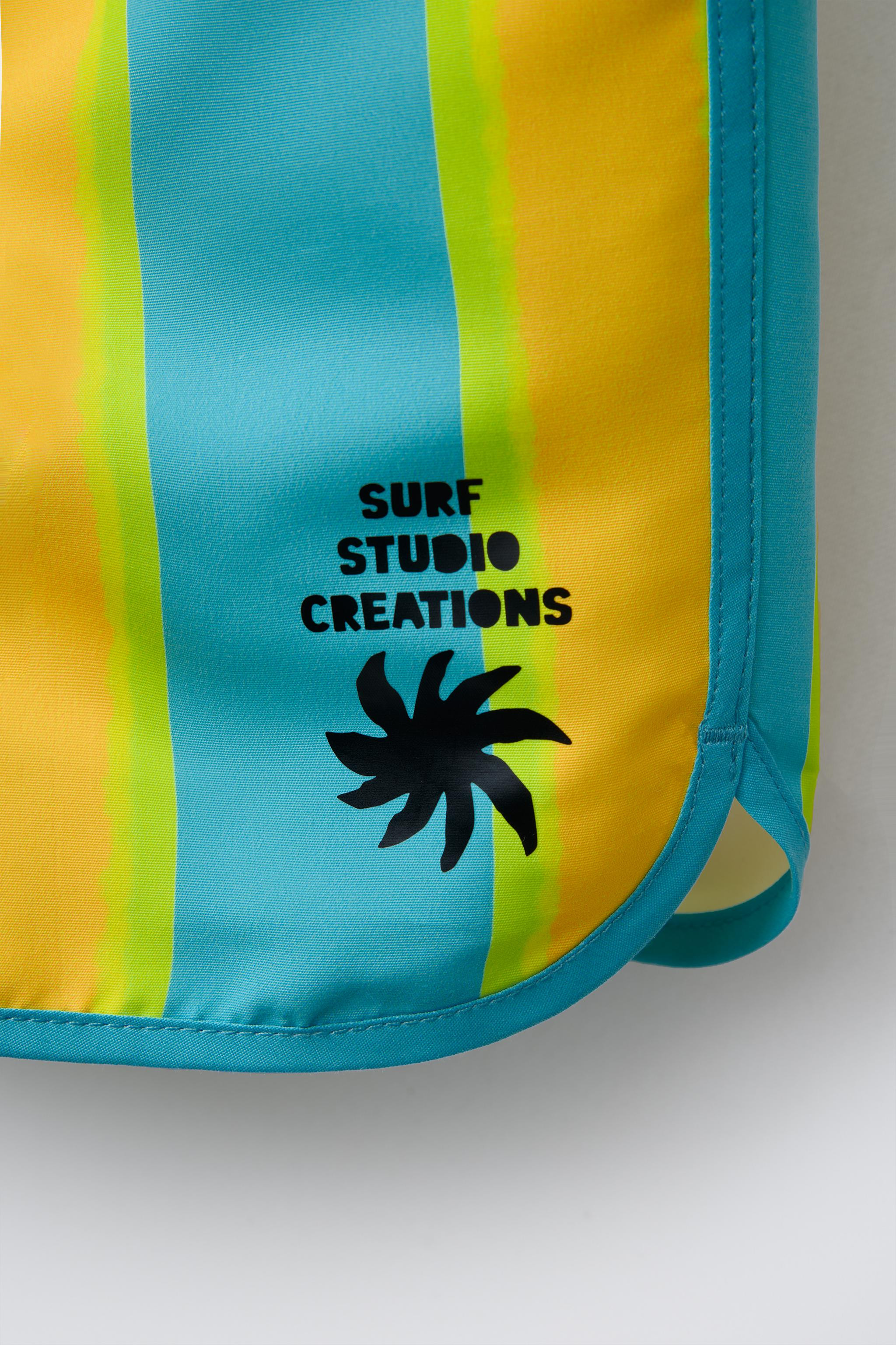 3-6 YEARS/STRIPED SWIM SHORTS | Zara US