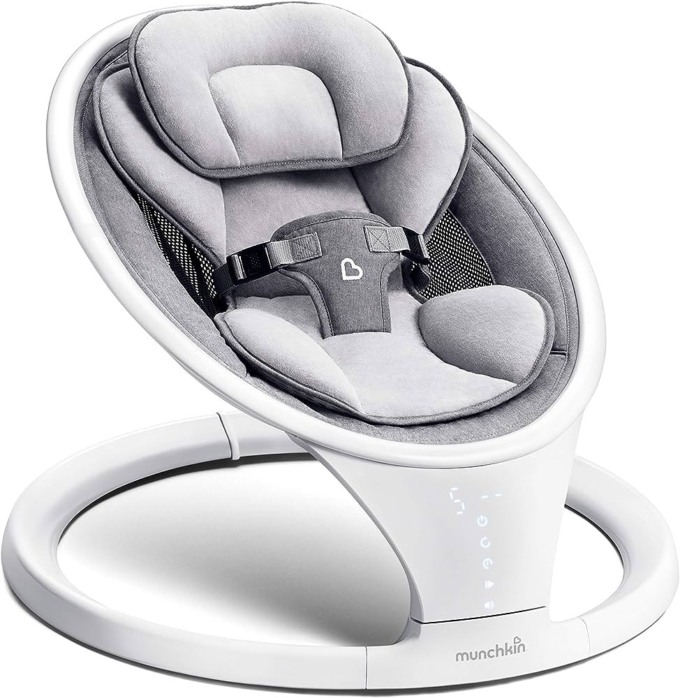 Munchkin® Bluetooth Enabled Lightweight Baby Swing with Natural Sway in 5 Ranges of Motion, Incl... | Amazon (US)