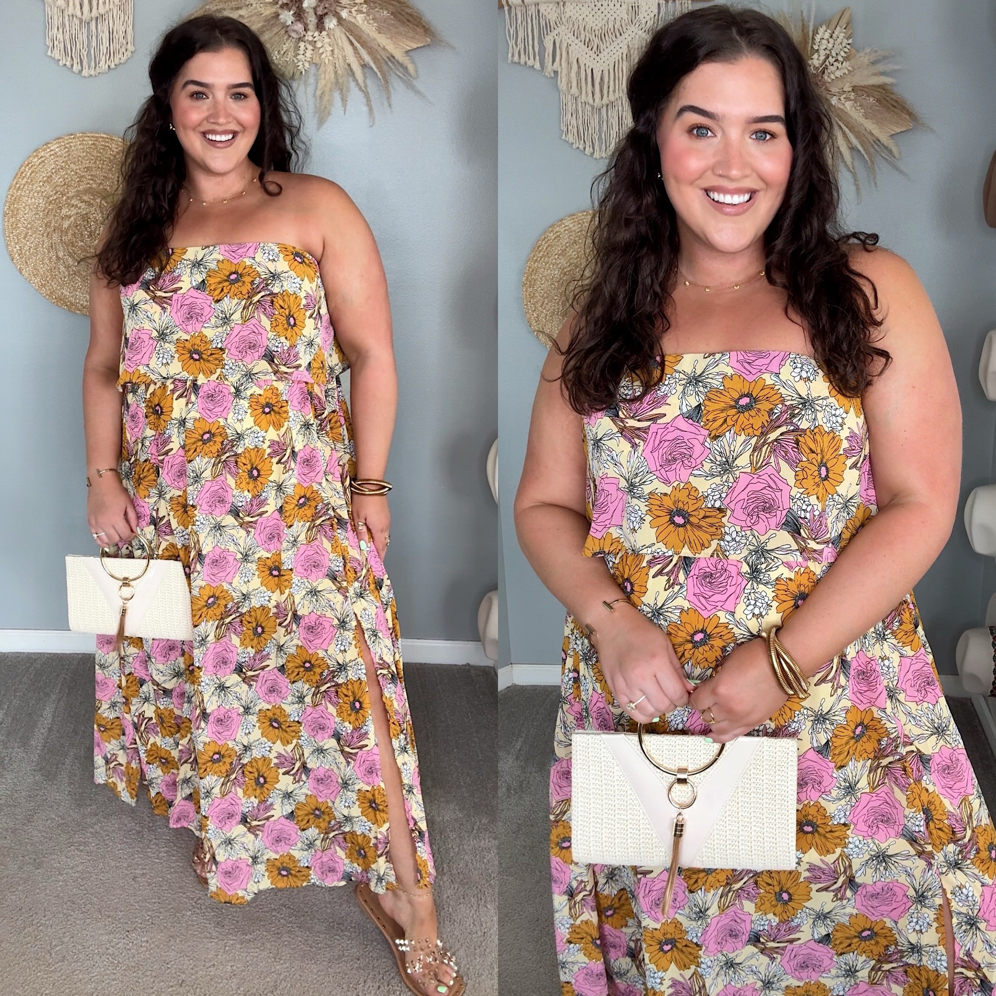 Amazon strapless maxi dress under $40 🌸 Size XXL 
Vacation outfits, summer style, resort wear, casual outfit 

#LTKStyleTip #LTKPlusSize #LTKMidsize