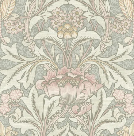 Joss & Main Rihanon Flower and Plants 33' L x 20.5" W Smooth Wallpaper Roll | Wayfair | Wayfair North America