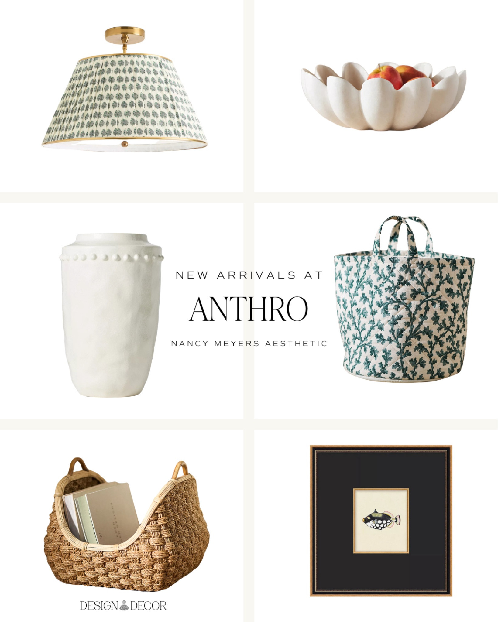 Anthropologie new arrivals. Nancy meyers aesthetic. Spring Anthropologie. Spring decor. Spring home decor. Nancy meyers home decor  

#LTKHome
