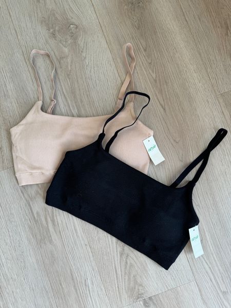 These bralettes are the only thing I swear for bras! 

Both are aerie I do a size medium 

#LTKstyletip #LTKfindsunder50 #LTKHolidaySale