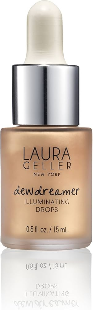 LAURA GELLER NEW YORK Dewdreamer Illuminating Drops, Gilded Honey, 0.5 Fl Oz | Amazon (US)