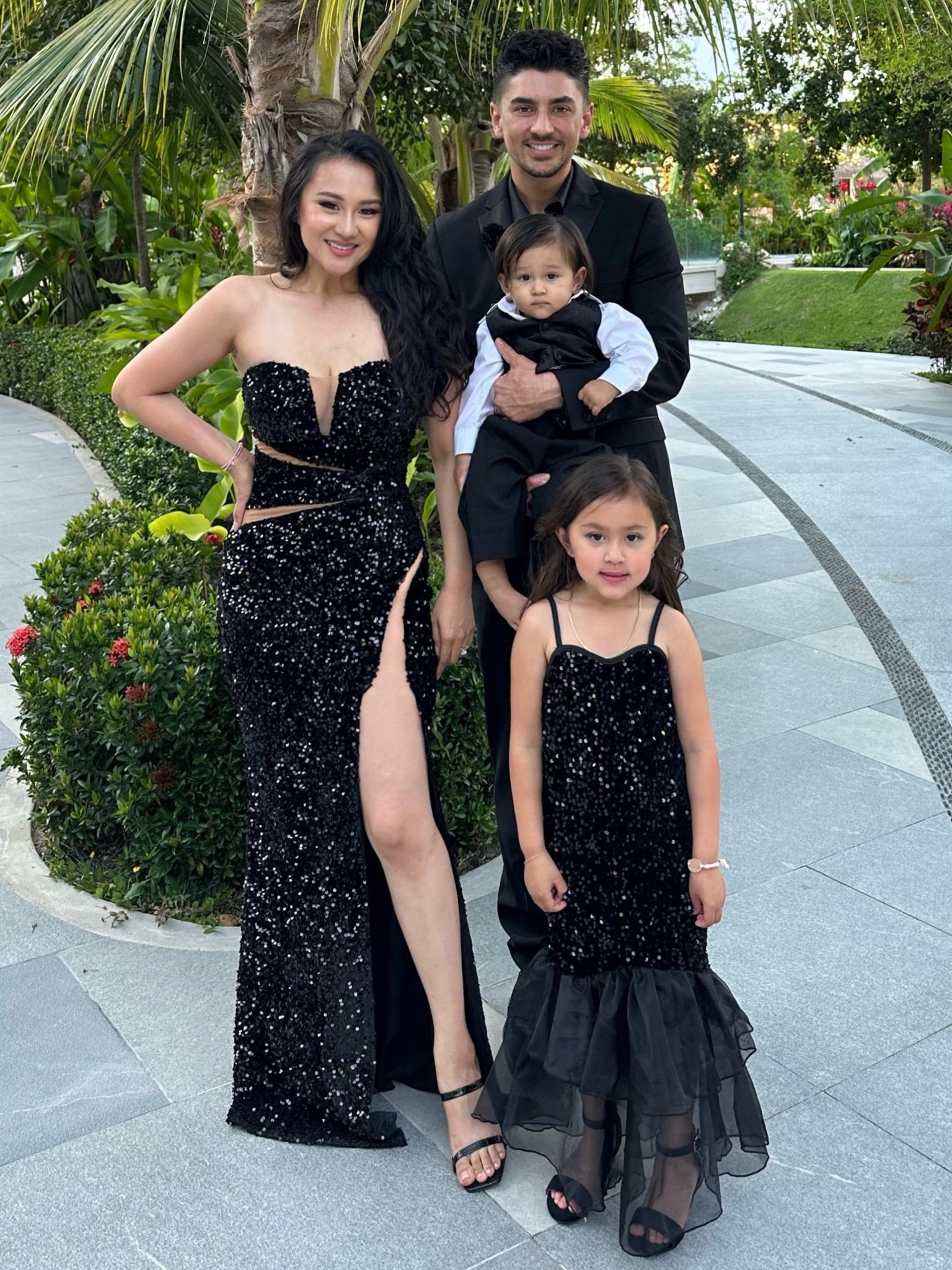 Matching mommy and me sequins gowns for black tie event. My dress is a size XS (2) and daughter’s is 5T.

#LTKkids #LTKwedding #LTKstyletip