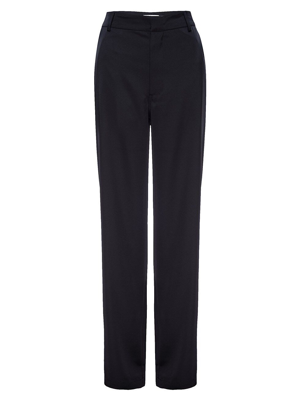 High-Rise Satin Trouser | Saks Fifth Avenue