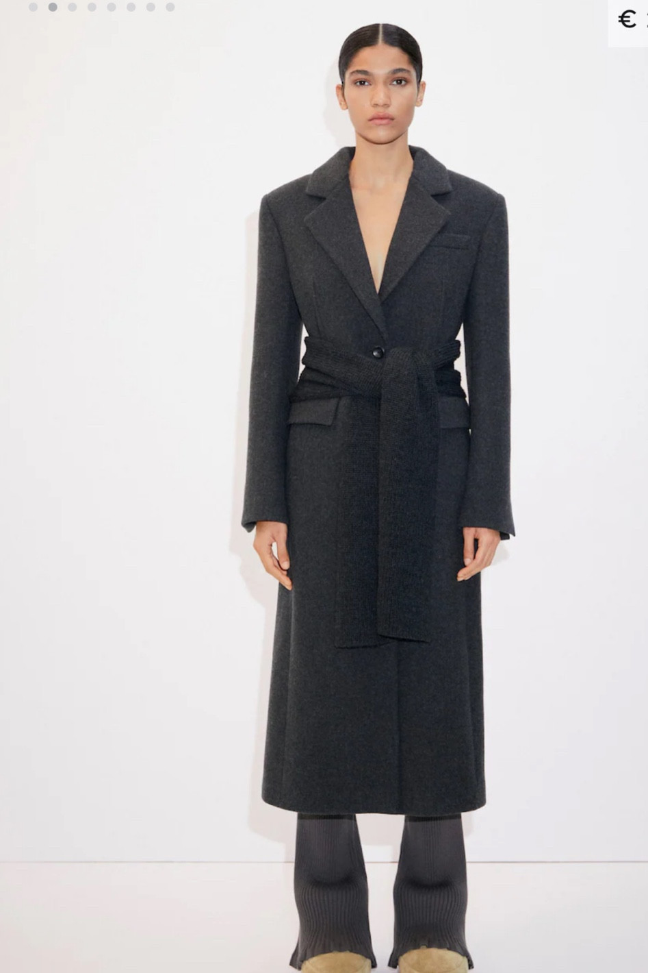 Grey belted coat

#LTKworkwear #LTKSeasonal #LTKstyletip