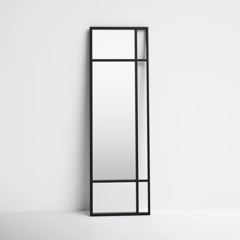 Antoine Metal Flat Floor Mirror | AllModern