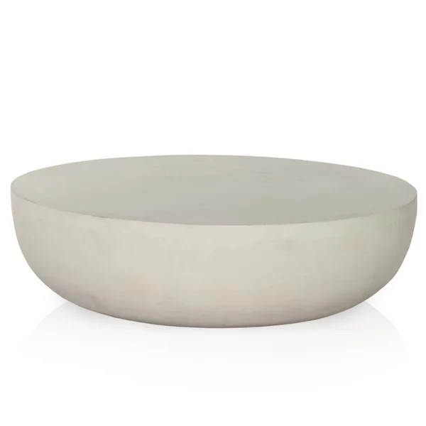 Basil Outdoor Round Coffee Table | Lumens