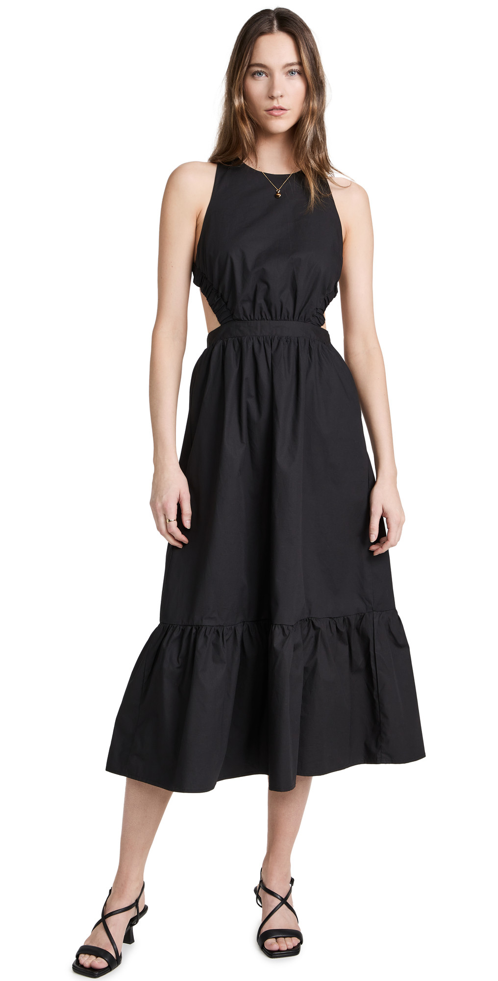 Elastic Detail Sleeveless Dress | Shopbop