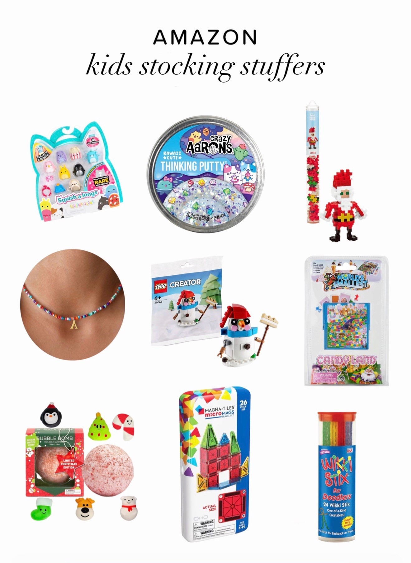 Kid's stocking stuffers that aren't junk you'll just throw away! 

@amazon #founditonamazon #ad #WinterFavorites2025

#LTKKids #LTKGiftGuide #LTKHoliday
