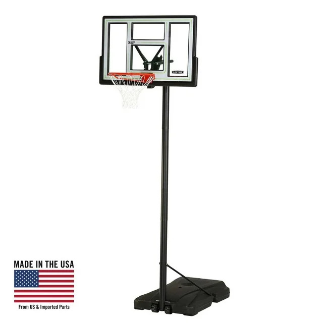 Lifetime Adjustable Portable Basketball Hoop, 46 inch Polycarbonate (90584) - Walmart.com | Walmart (US)