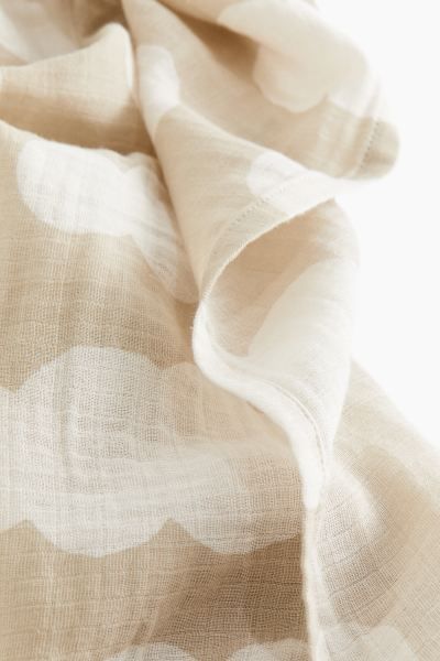 Muslin Baby Blanket - Beige/clouds - Home All | H&M US | H&M (US + CA)
