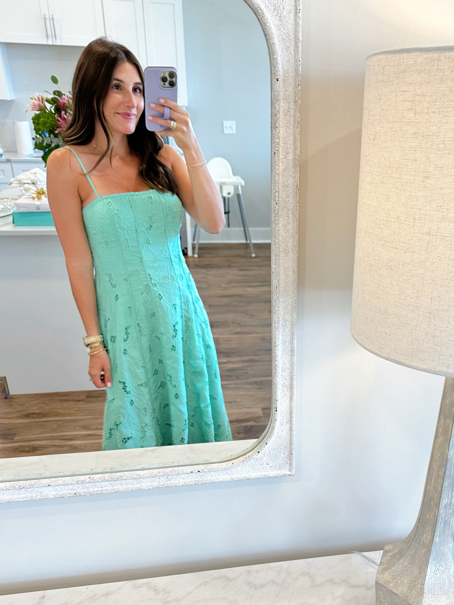 Bump friendly and nursing friendly dress that is perfect for showers! Also comes in white! I’m in a small  

#LTKSeasonal #LTKWedding #LTKParties