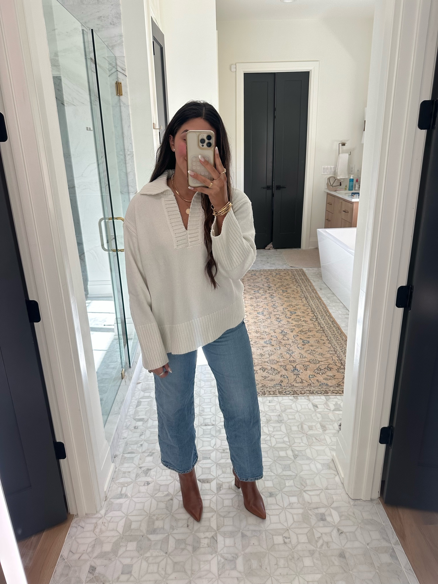 This sweater is so flattering and would be super cute with leggings for a more laidback look! It’s perfectly oversized so get your true size!
Size: M

 If you’re sensitive to fabrics, this one is not the softest!!

@walmart @walmartfashion #walmartpartner #walmartfashion

Fall outfits, fall style, fall sweaters, outfits with boots, affordable outfit ideas, affordable style 
Dress Up Buttercup 
Dressupbuttercup.com 

#LTKfindsunder50 #LTKfindsunder100 #LTKstyletip