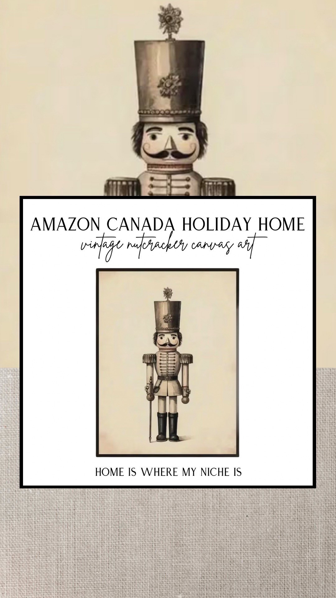 H O L I D A Y S / vintage nutcracker cavas art & compatible frames

Amazon Canada | Christmas Decor | Holidays

#LTKcanada #LTKholiday #LTKhome