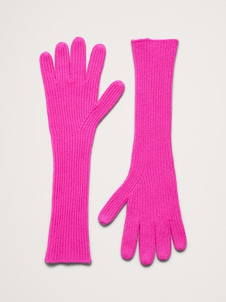 Signature Cashmere Long Gloves | Banana Republic (US)