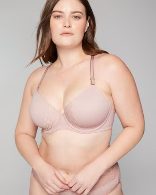 Perfect Coverage Convertible Bra with Lace back | SOMA