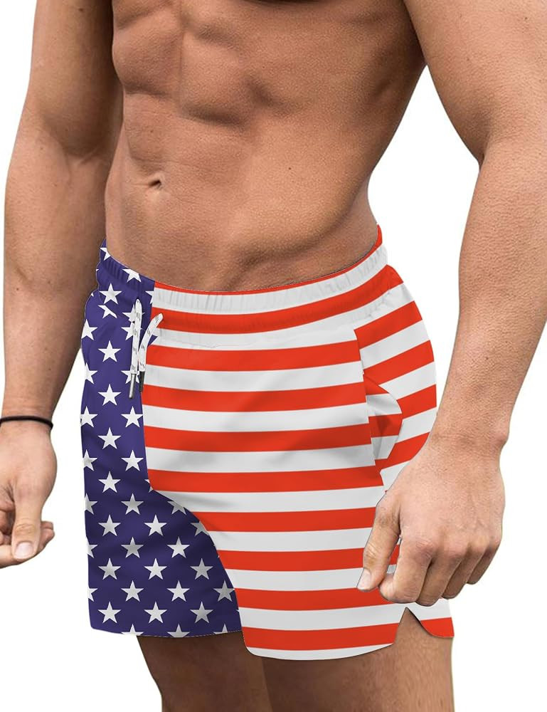COOFANDY Men's Swim Trunks Quick Dry Board Shorts Swimsuit Swimwear Bathing Suit | Amazon (US)