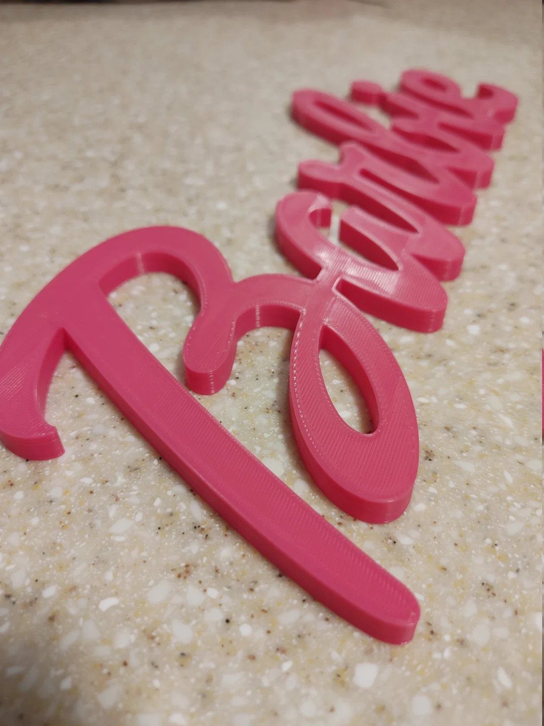 BIG! Barbie Style Logo sign decor ~12in | Etsy (CAD)