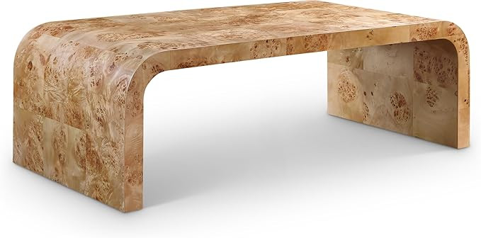 Meridian Furniture 269-C Cresthill Collection Mid-Century Modern Coffee Table with Ash Burl Wood,... | Amazon (US)