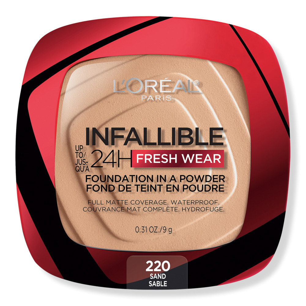 L'Oreal Infallible 24H Fresh Wear Foundation In A Powder - 220 Sand | Ulta