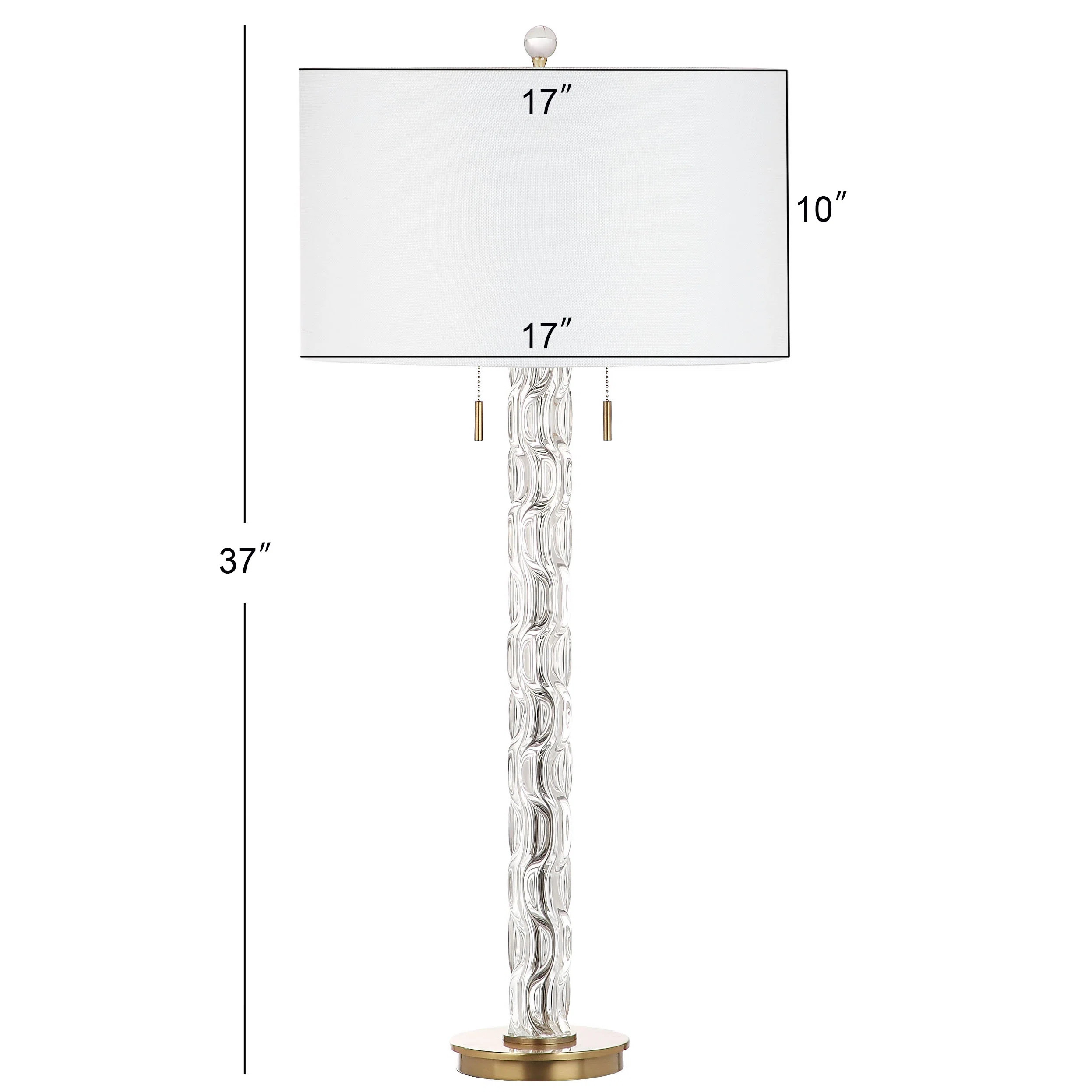 Cecilia Glass Table Lamp | Wayfair Professional