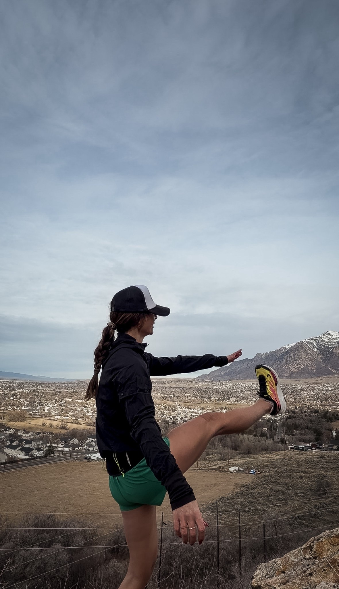First time wearing Hoka Mafate X! Loved them! 

#LTKfitnessgoals #LTKActive